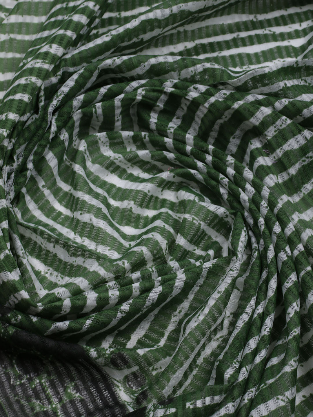 Printed Cotton Blend Unstitched Suit With Dupatta
