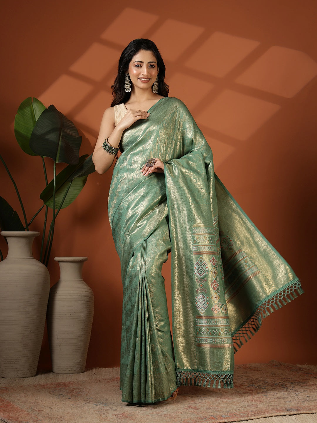 Woven Design Art Silk Saree