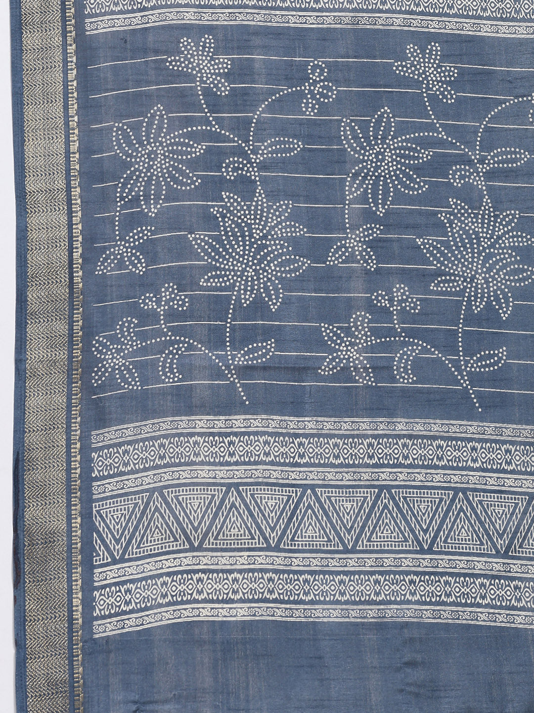 Maheshwari Printed Dola Cotton Saree