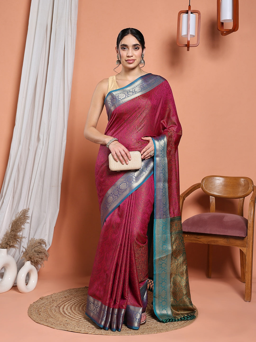 Woven Design Art Silk Saree