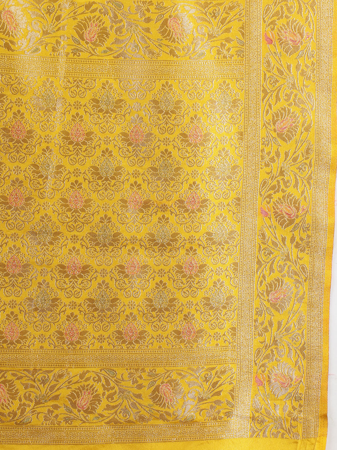 Border Zari Jaal Art Silk Woven Saree