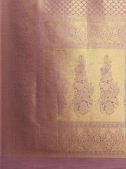 Zari Jaal Brocade Handloom Woven Saree