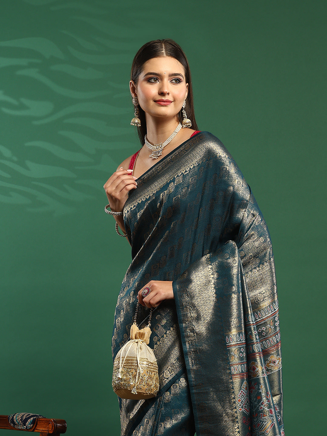 Woven Design Art Silk Saree