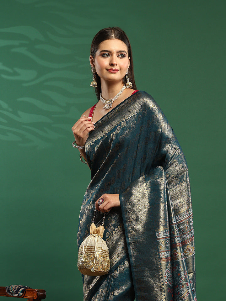 Woven Design Art Silk Saree