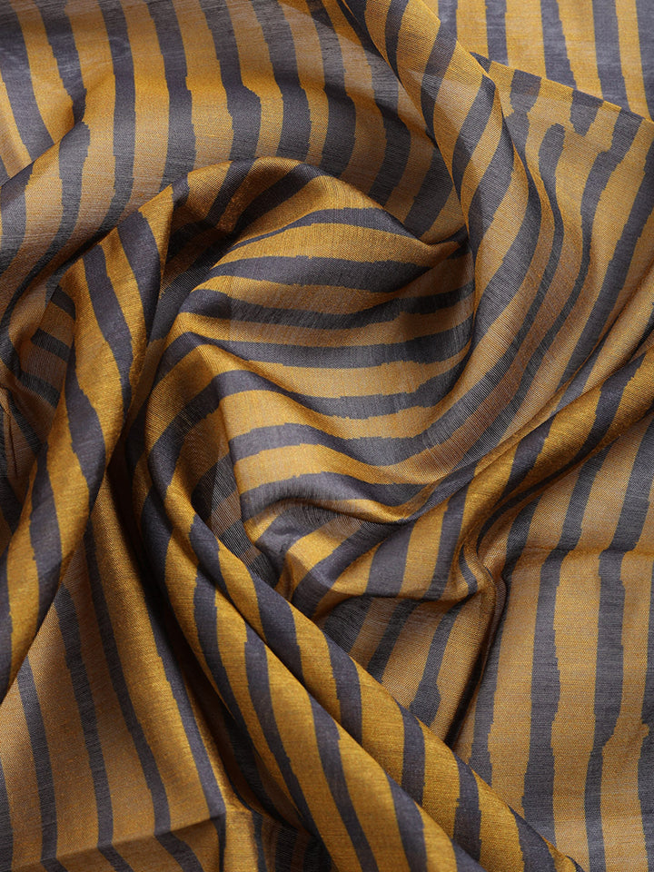 Printed, Cotton Blend Unstitched Suit With Pant &amp; Dupatta
