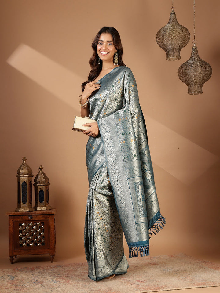 Woven Design Art Silk Saree