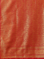 Zari Jaal Woven Handloom Saree