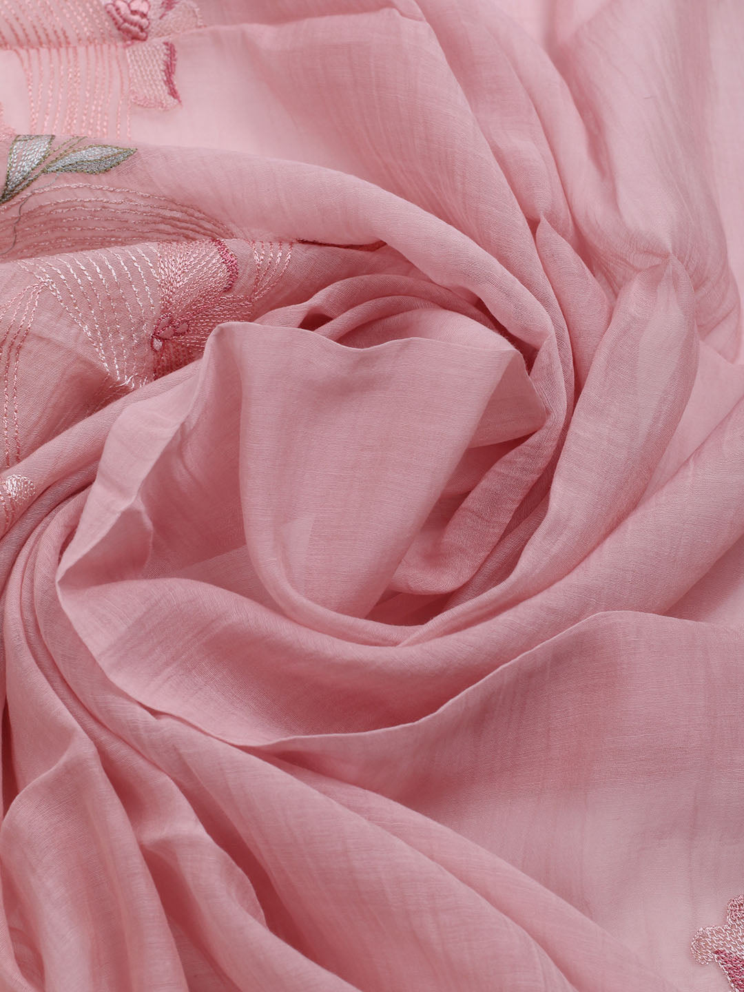 Embroidered Cotton Blend Unstitched Suit With Dupatta