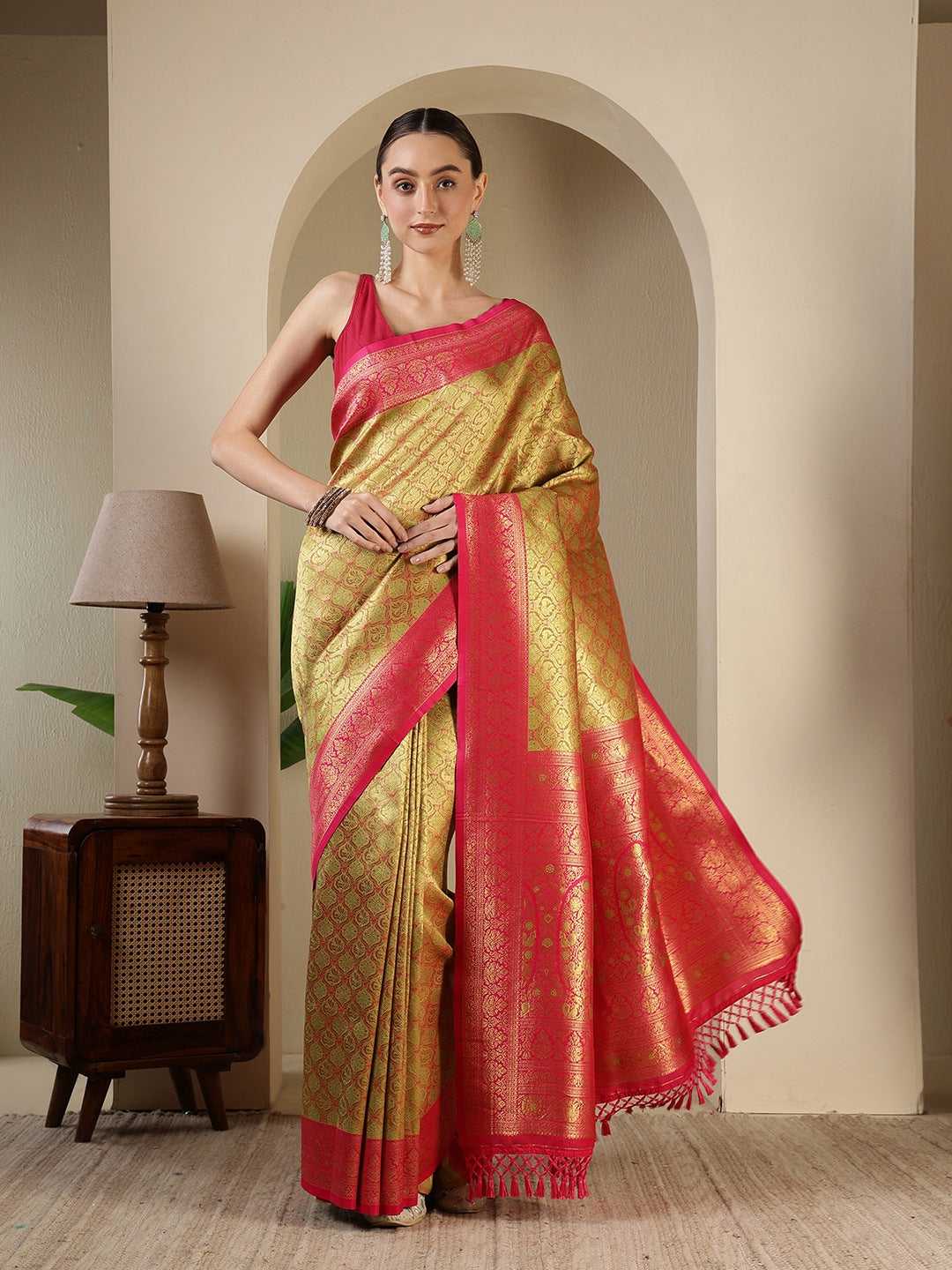 Woven Design Banarasi Saree