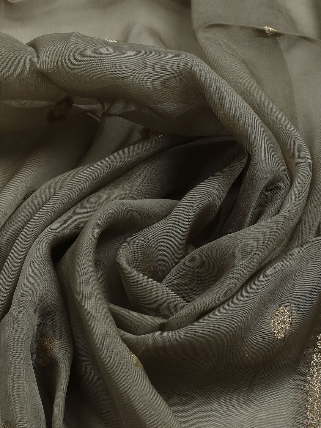 Woven Design Chanderi Unstitched Suit With Dupatta