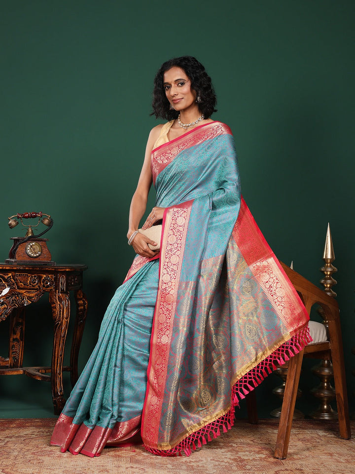 Woven Design Art Silk Saree