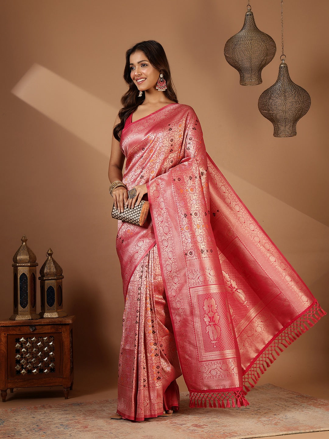 Woven Design Art Silk Saree