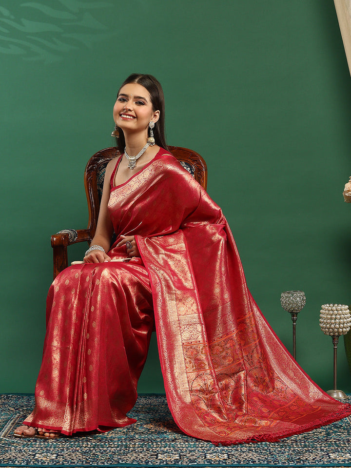 Woven Design Art Silk Saree