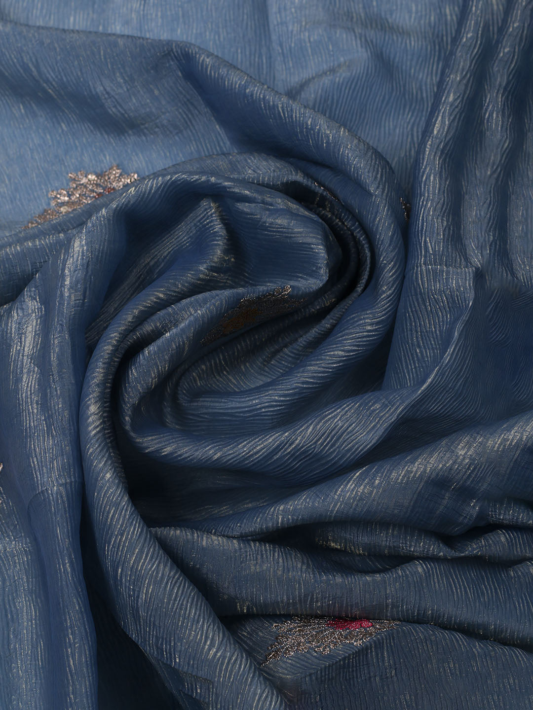 Woven Design Tissue Unstitched Suit With Dupatta