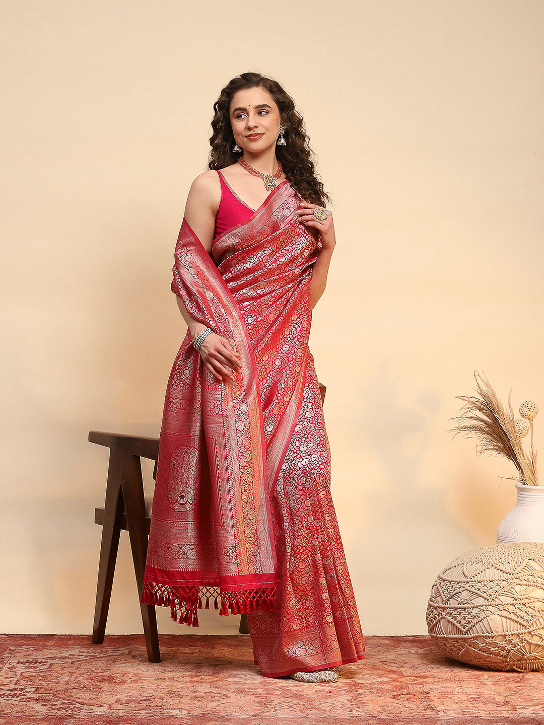 Woven Design Art Silk Saree