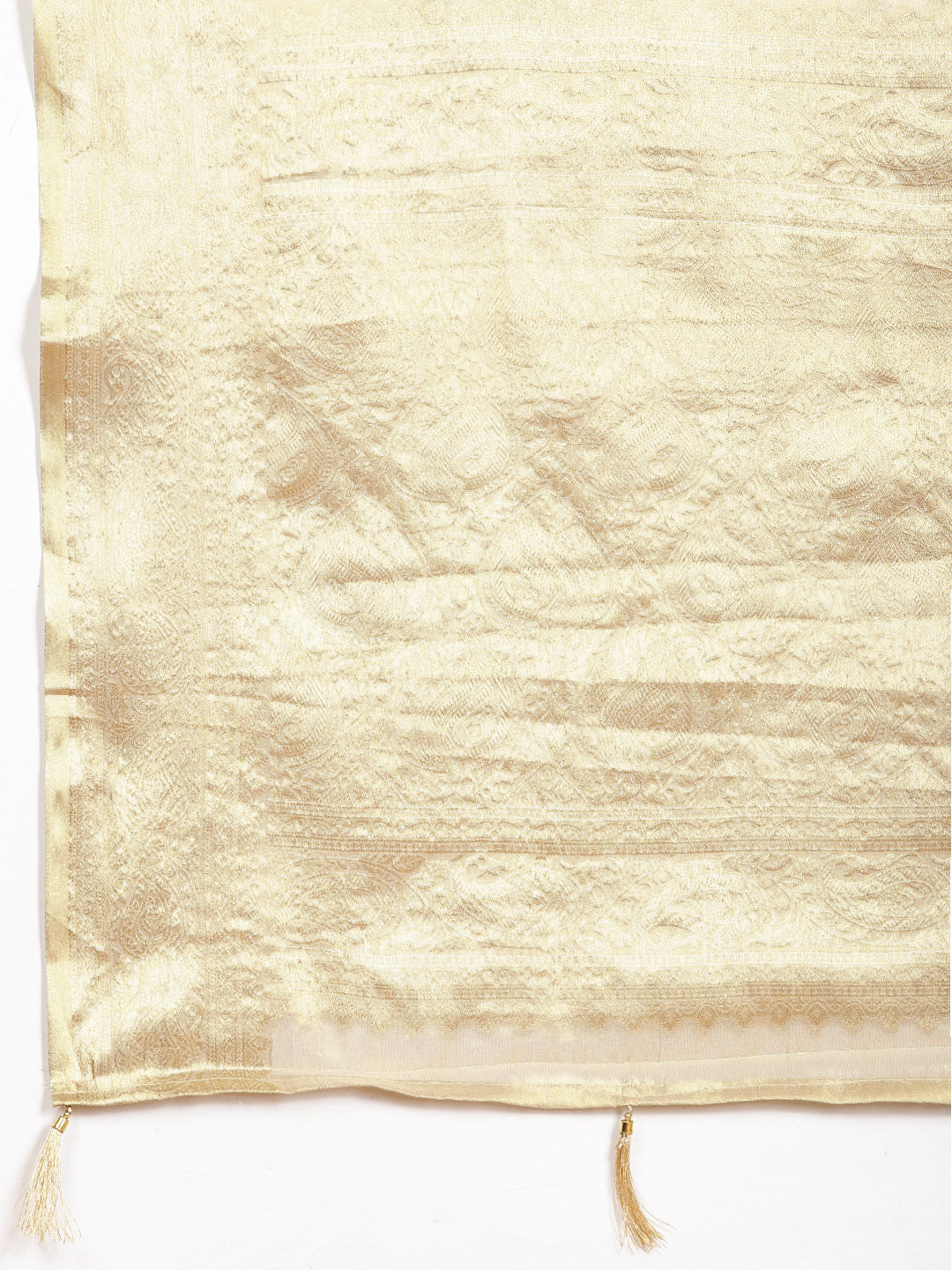 Zari Jaal Cotton Woven Saree