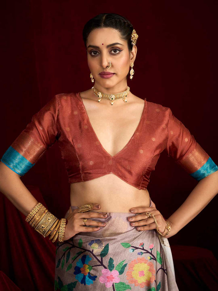 Woven Printed Art Silk Saree