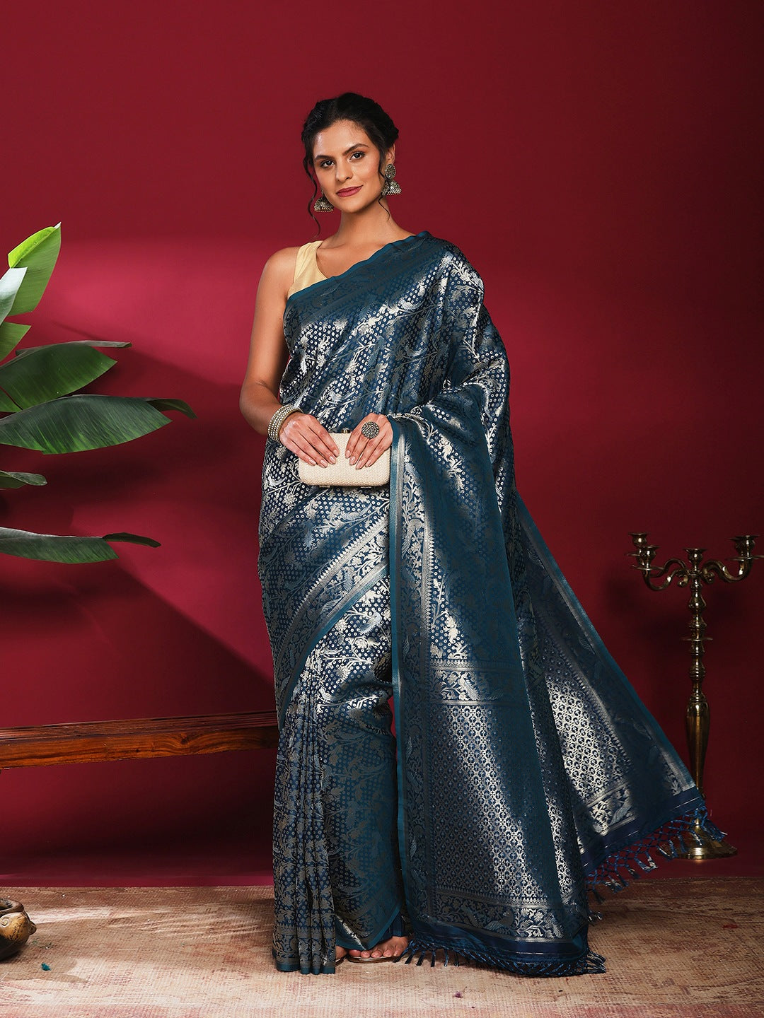 Woven Design Art Silk Saree