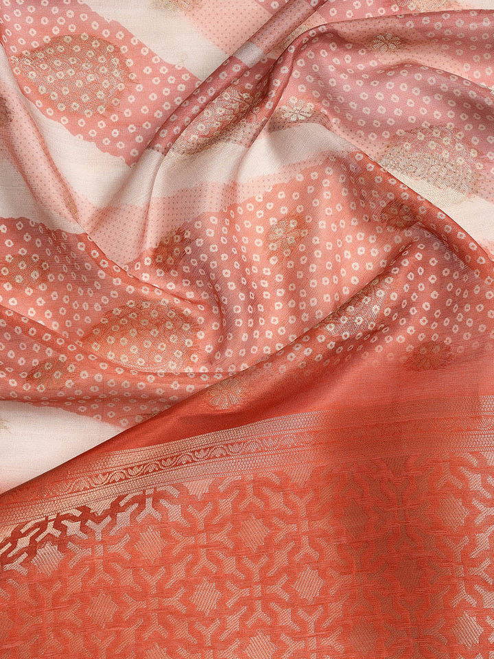 Neck Embroidered Chanderi Unstitched Suit With Dupatta