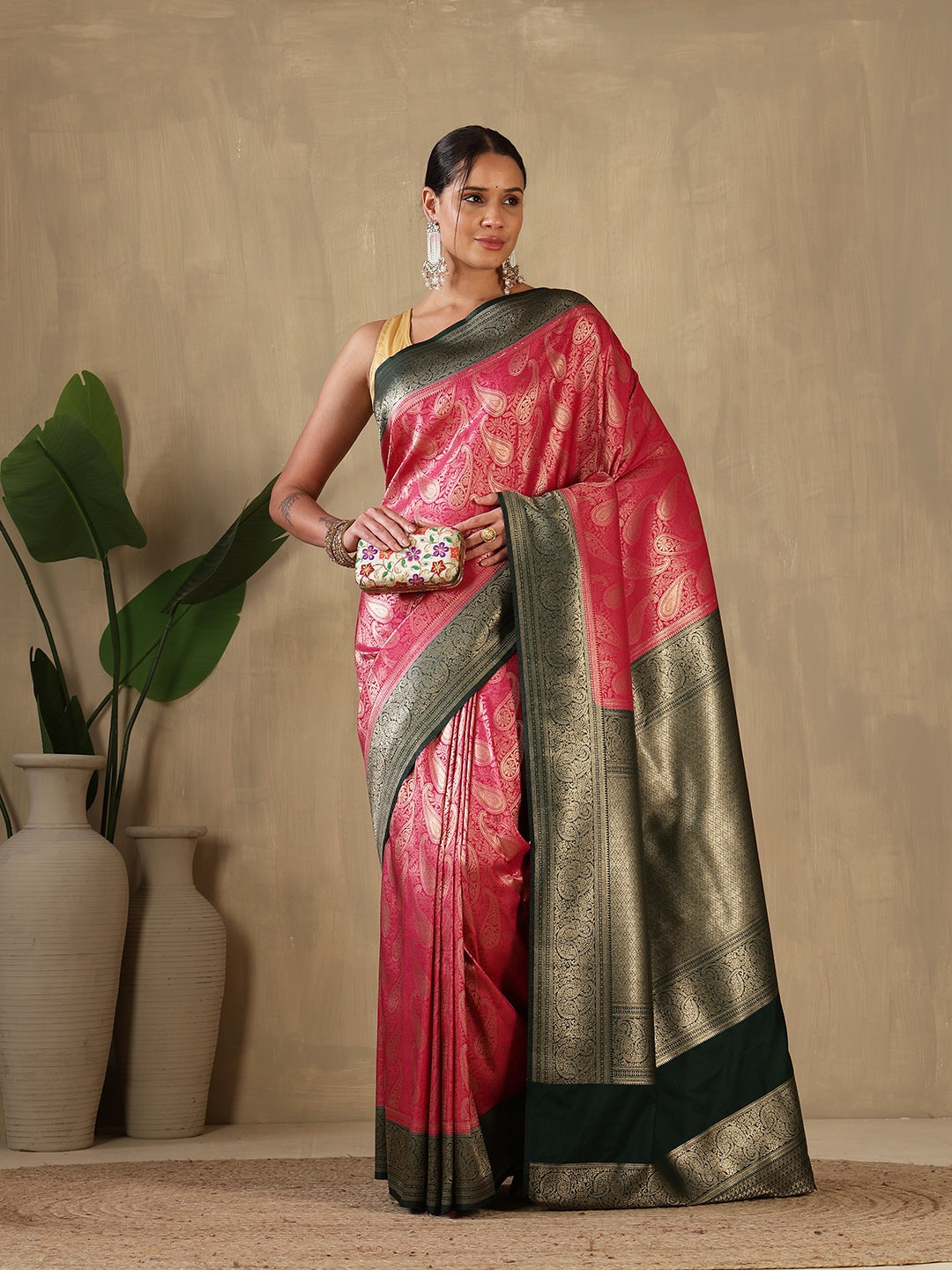 Woven Design Art Silk Saree