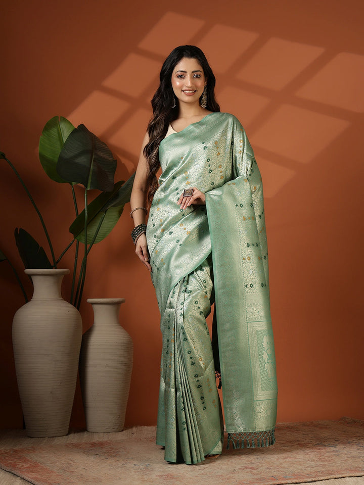 Woven Design Art Silk Saree