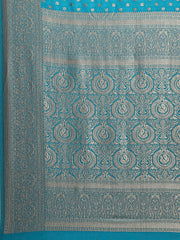 Zari Jaal Woven Art Silk Saree