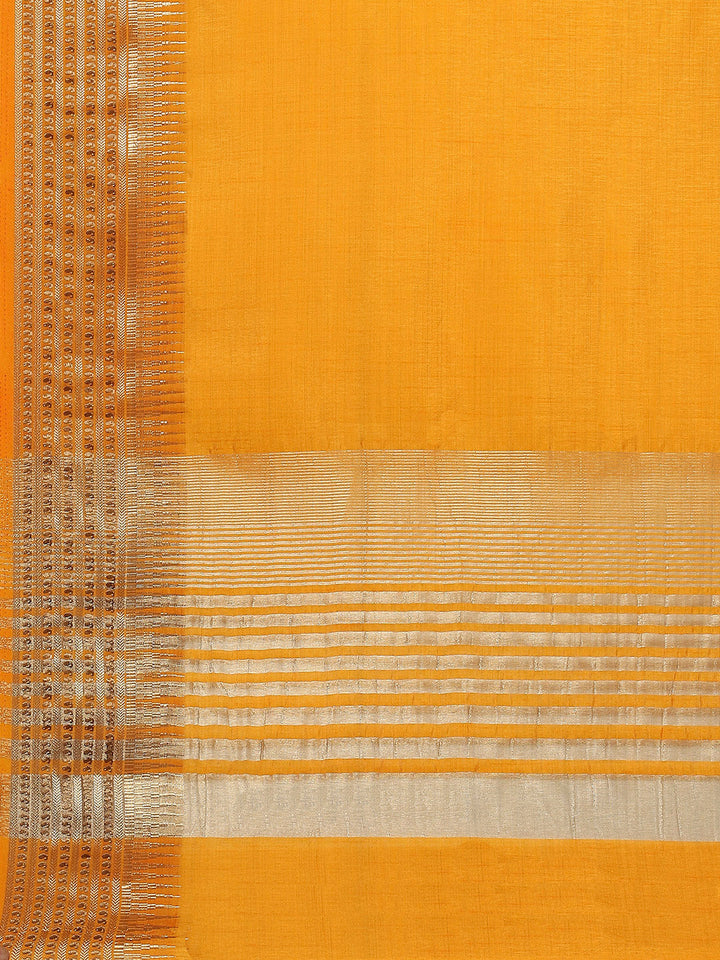 Zari Jaal Woven Art Silk Saree