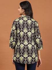 Printed Cotton Blend Kurta