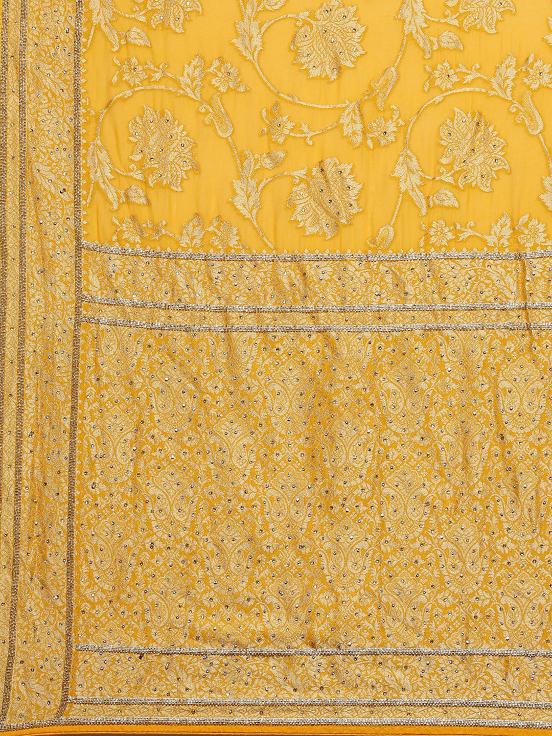 Khaddi Woven Banarasi Saree