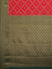 Zari Border Woven Art Silk Saree