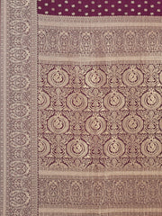 Zari Jaal Woven Art Silk Saree