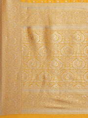 Zari Jaal Woven Art Silk Saree