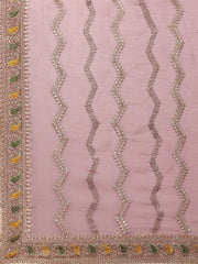 Embroidery Border Organza Saree