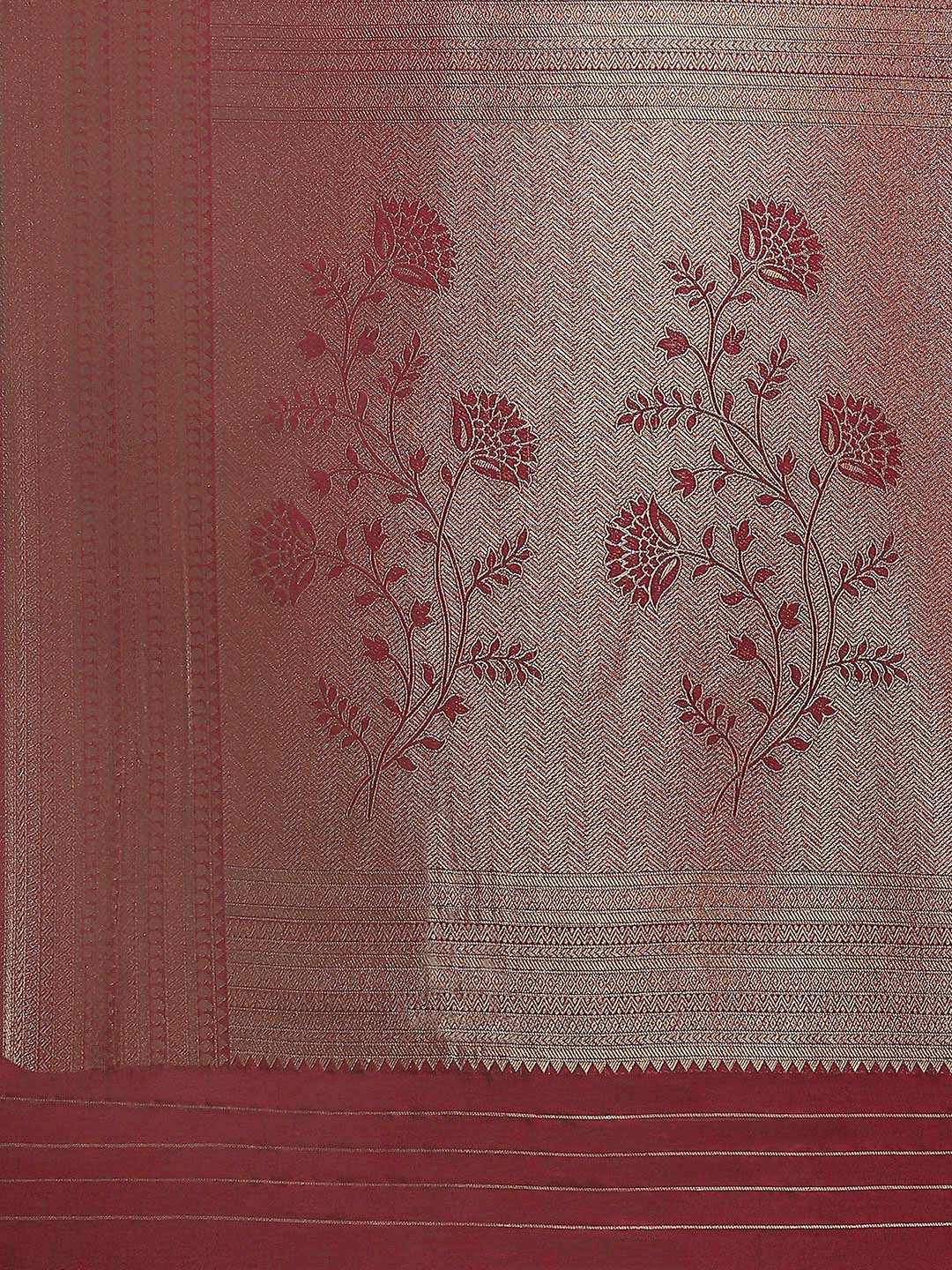 Zari Border Woven Art Silk Saree