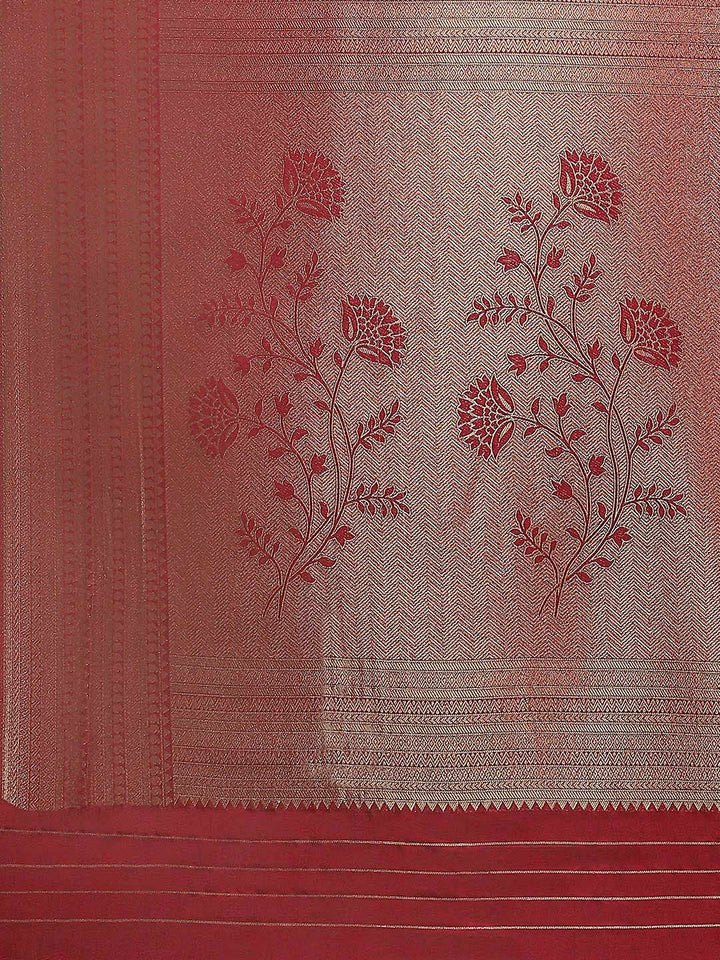 Zari Border Woven Art Silk Saree