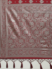 Zari Border Woven Art Silk Saree