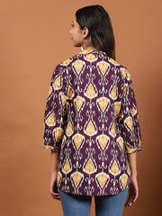 Printed Cotton Blend Kurta