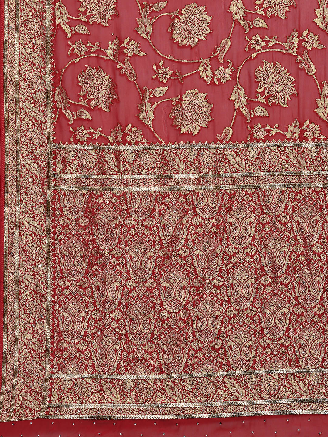 Khaddi Woven Banarasi Saree