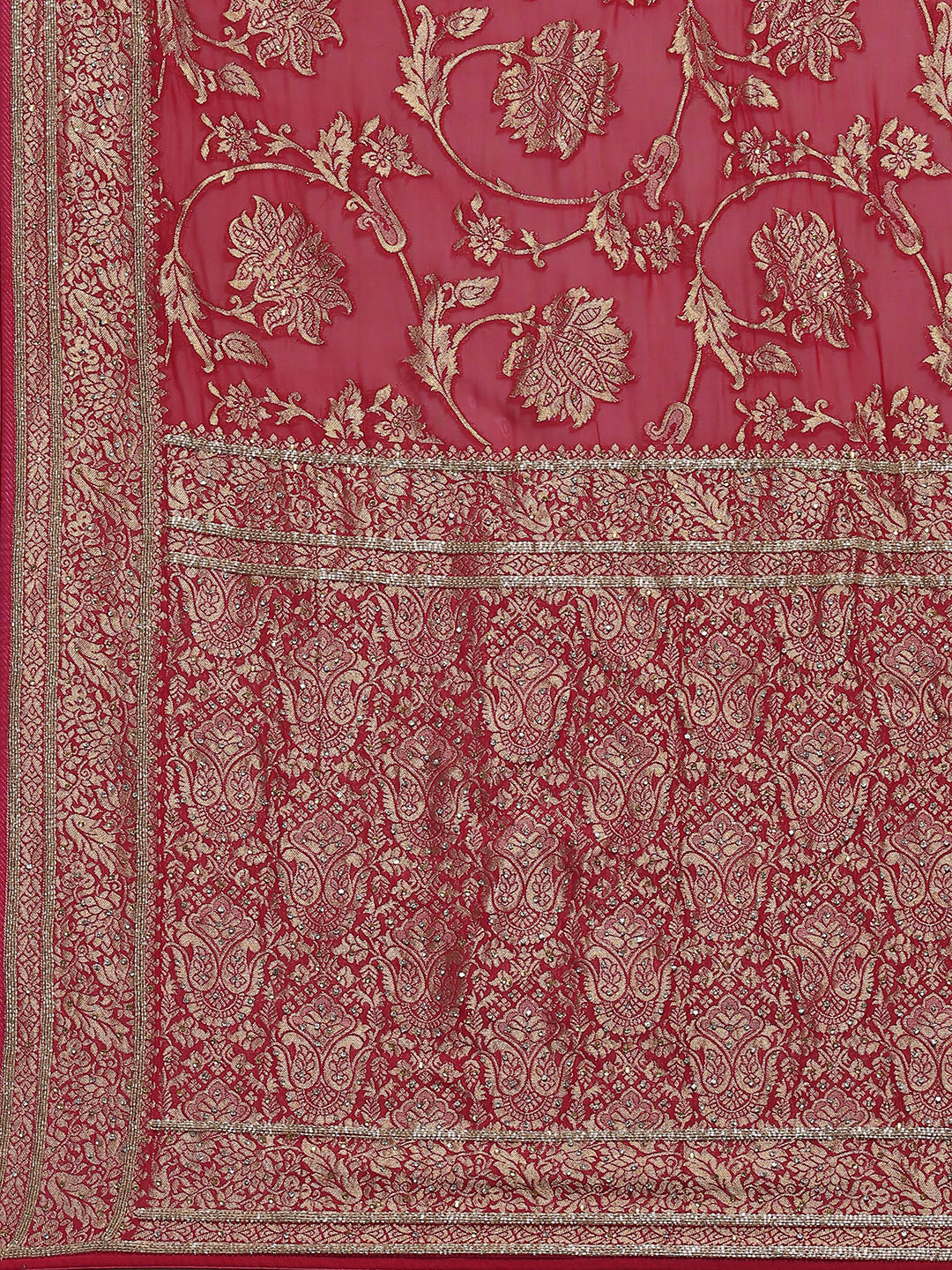 Khaddi Woven Banarasi Saree