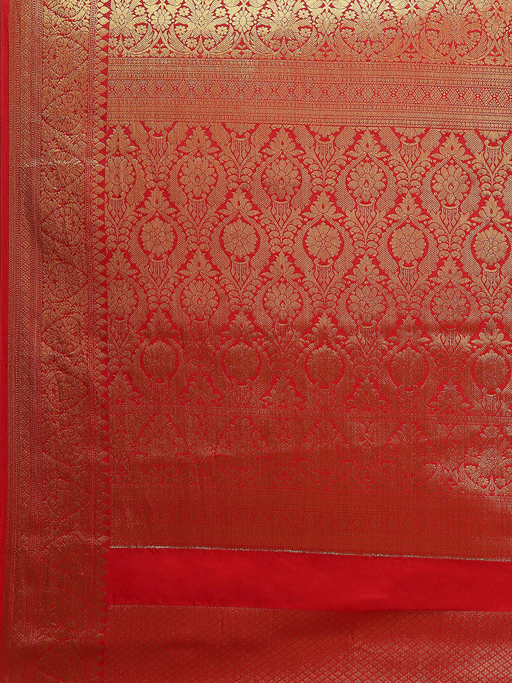 Zari Border Woven Art Silk Saree