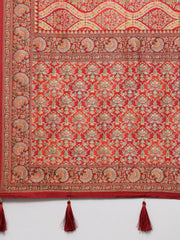 Zari Jaal Georgette Woven Saree
