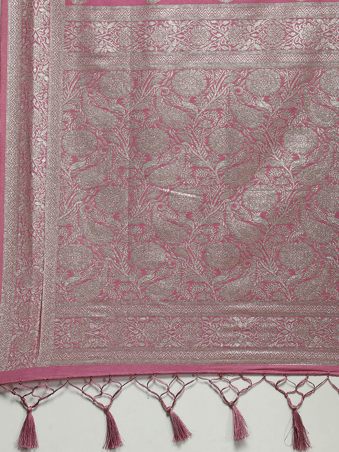 Zari Border Woven Art Silk Saree