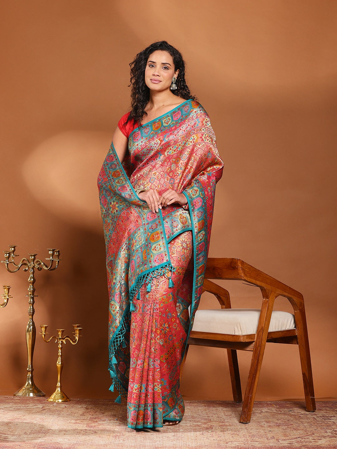 Woven Design Dola Silk Saree