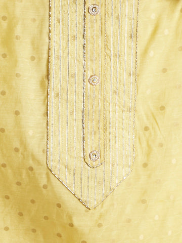 Banarsi Booti Chanderi Unstitched Suit Piece With Dupatta