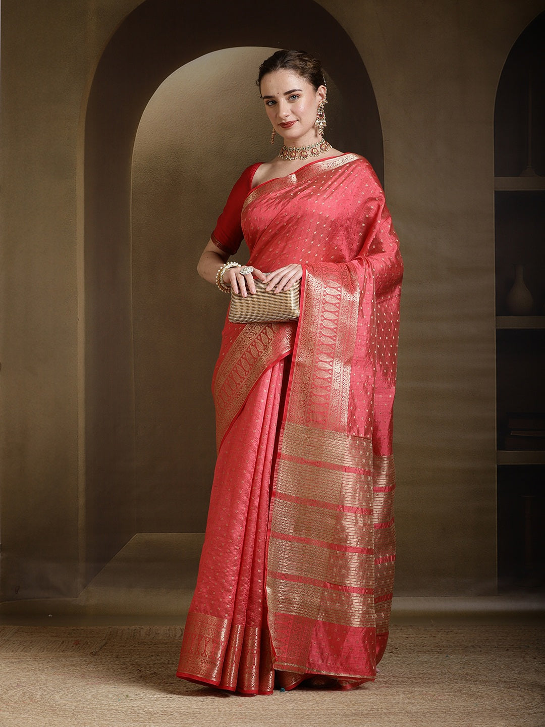 Woven Design Art Silk Saree