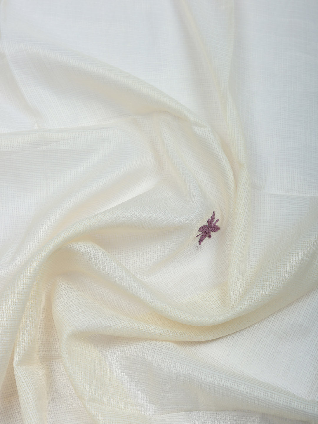 Embroidered Cotton Blend Unstitched Suit With Pant &amp; Dupatta