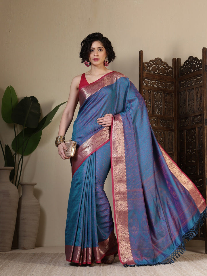 Woven Design Art Silk Saree