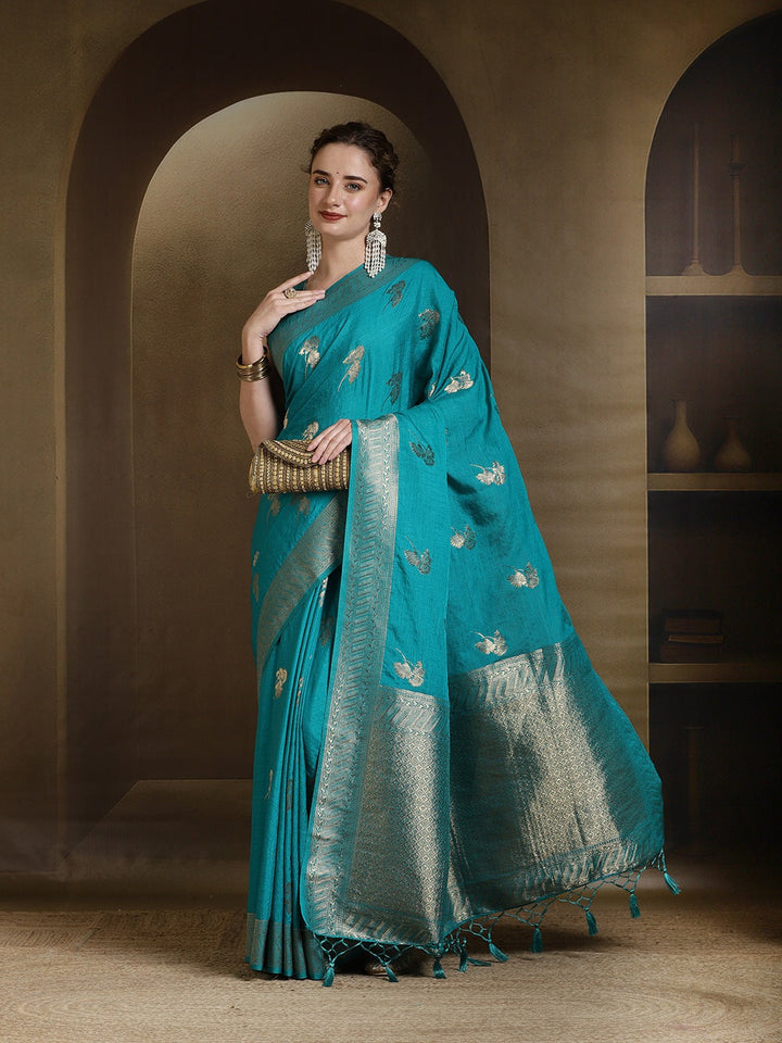 Woven Design Art Silk Saree