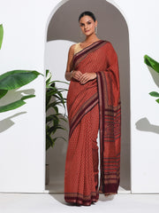 Digital Printed Art Silk Saree