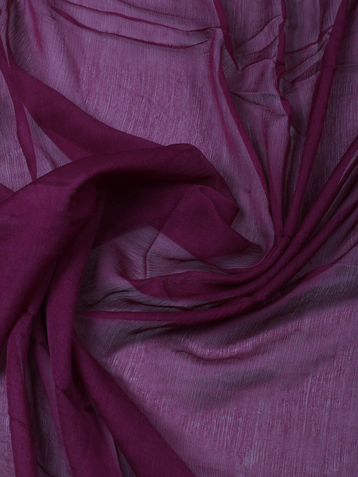 Woven Design Chanderi Unstitched Suit With Pant &amp; Dupatta
